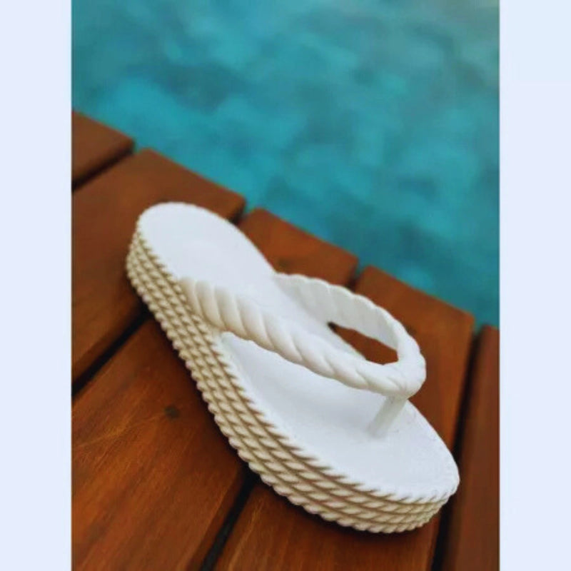 Chinelo Feminino Trançado Nuvem Casual