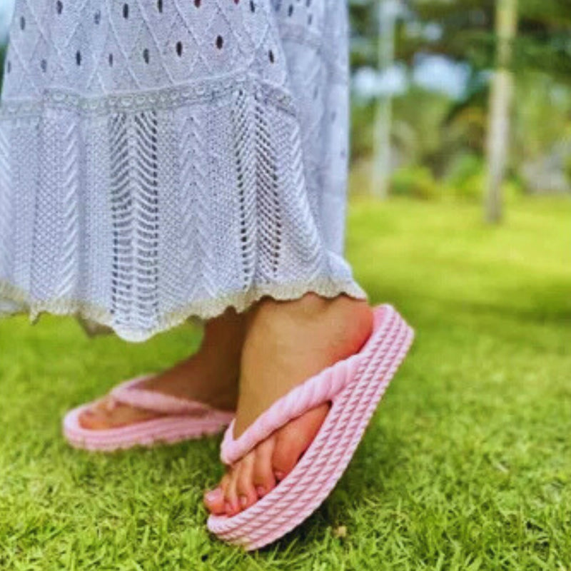 Chinelo Feminino Trançado Nuvem Casual