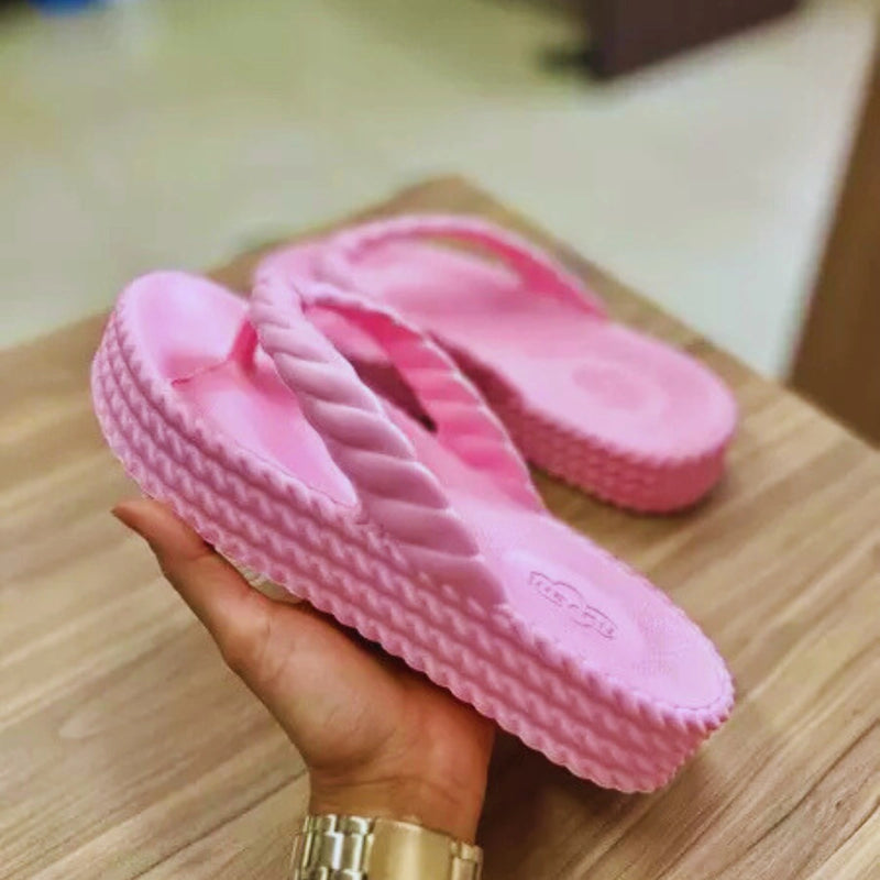 Chinelo Feminino Trançado Nuvem Casual