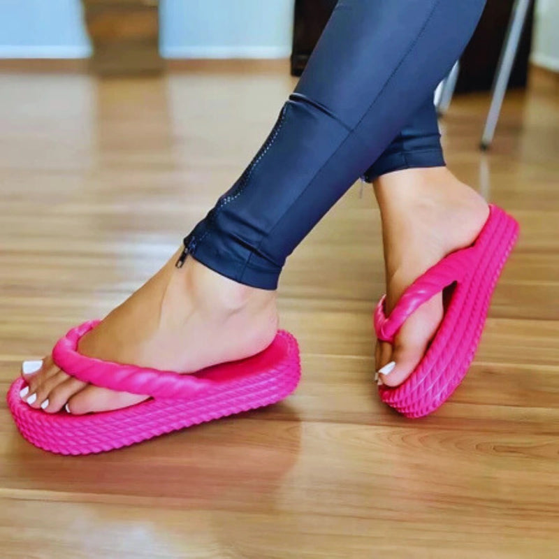 Chinelo Feminino Trançado Nuvem Casual