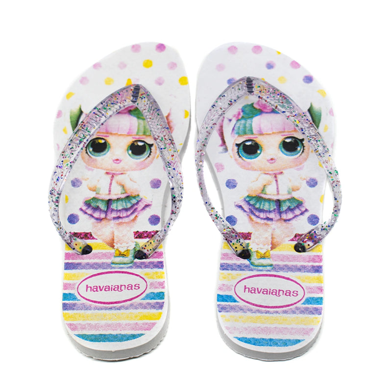 Chinelo Infantil Menina Havaianas LOL