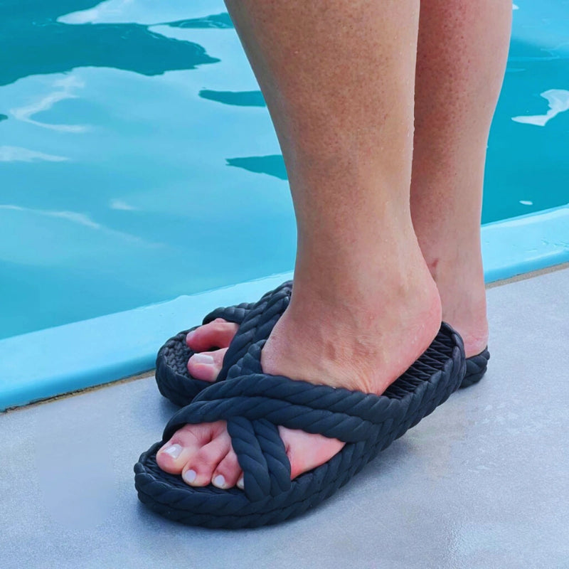 Chinelo Feminino Trançado Nuvem