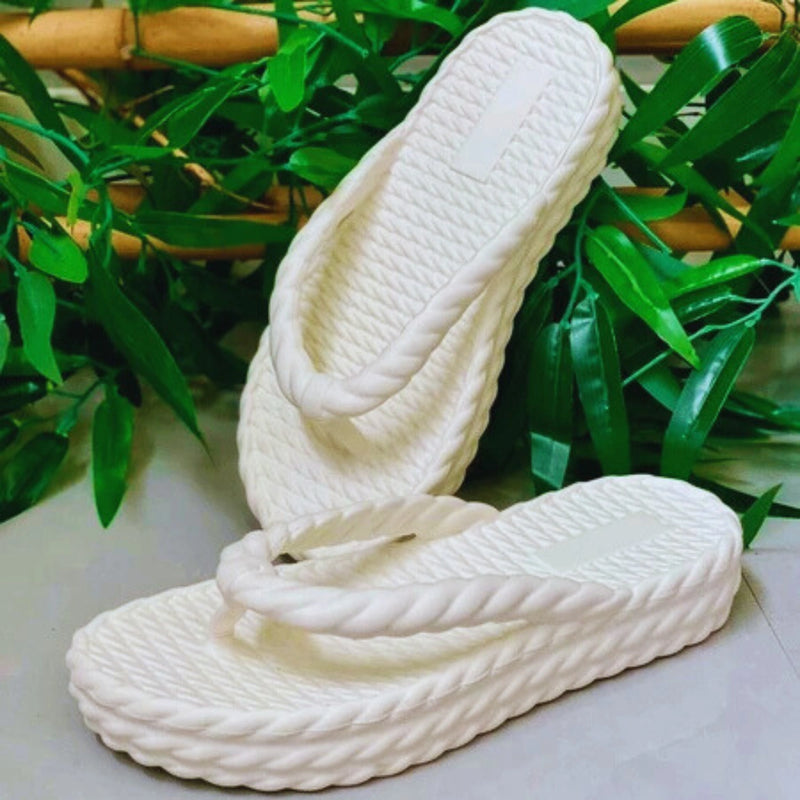 Chinelo Feminino Trançado Nuvem Casual